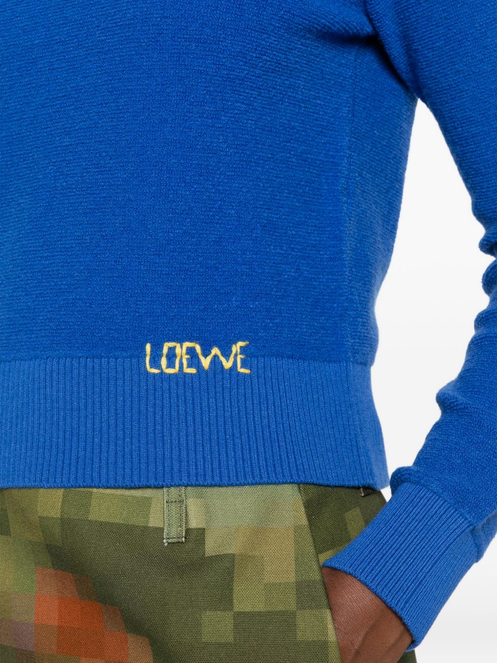Loewe Women Logo Wool Sweater LOEWE