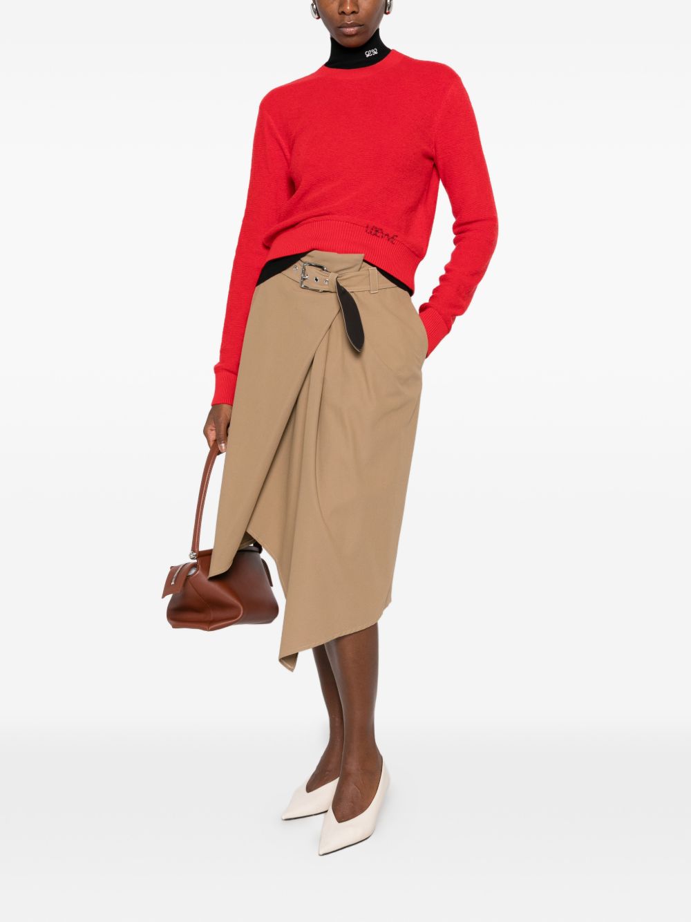 Loewe Women Logo Wool Sweater LOEWE