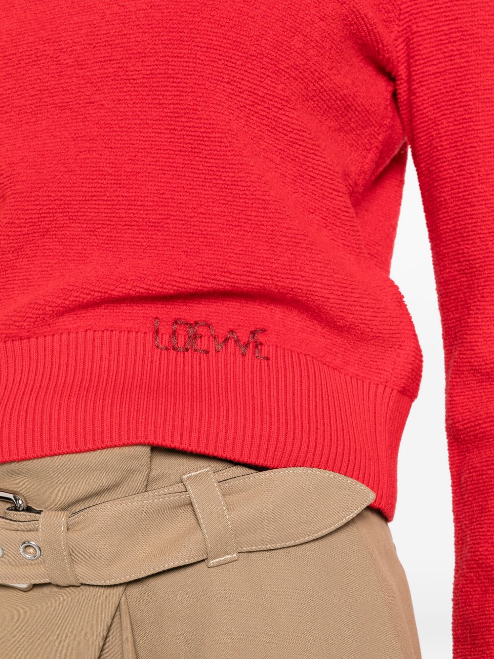 Loewe Women Logo Wool Sweater LOEWE