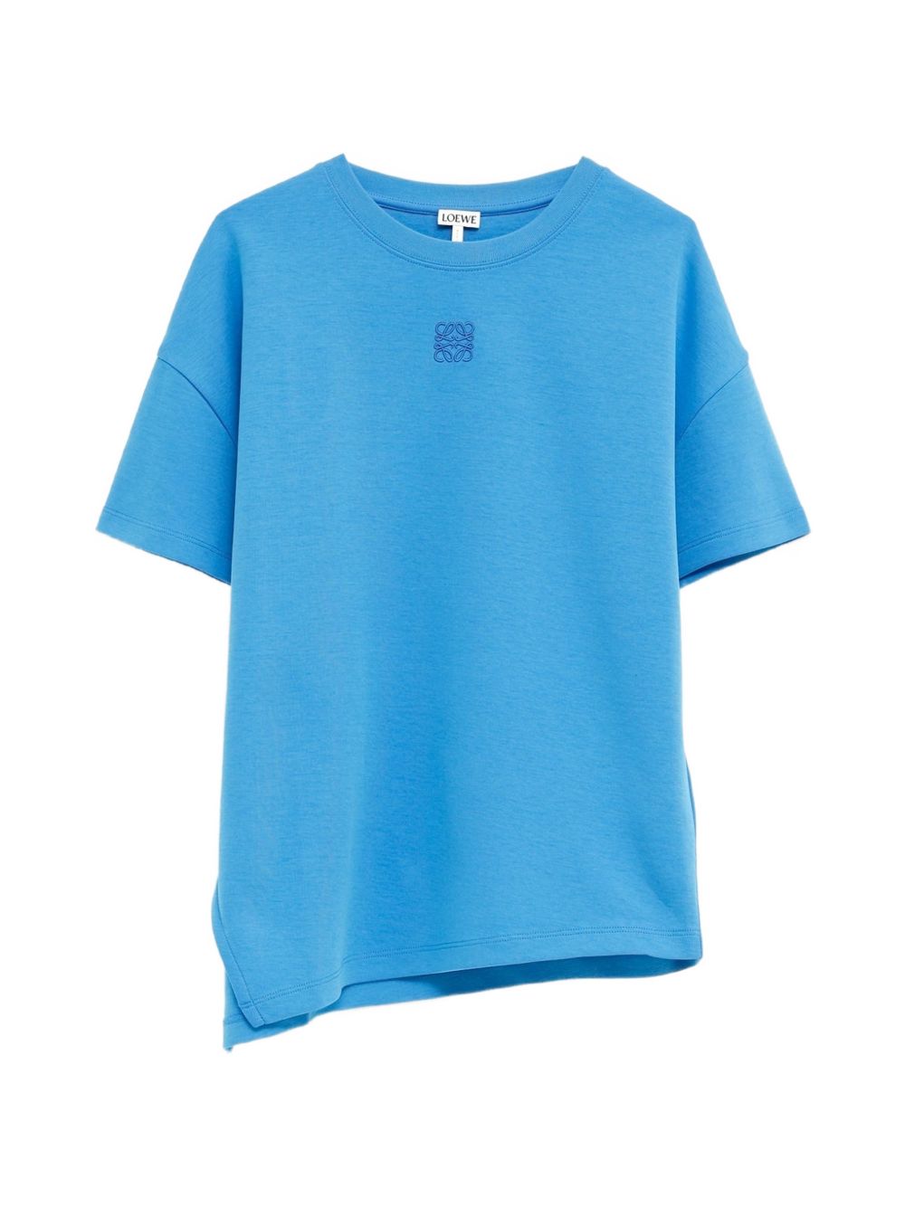 Loewe Women Asymmetric Cotton T-Shirt LOEWE