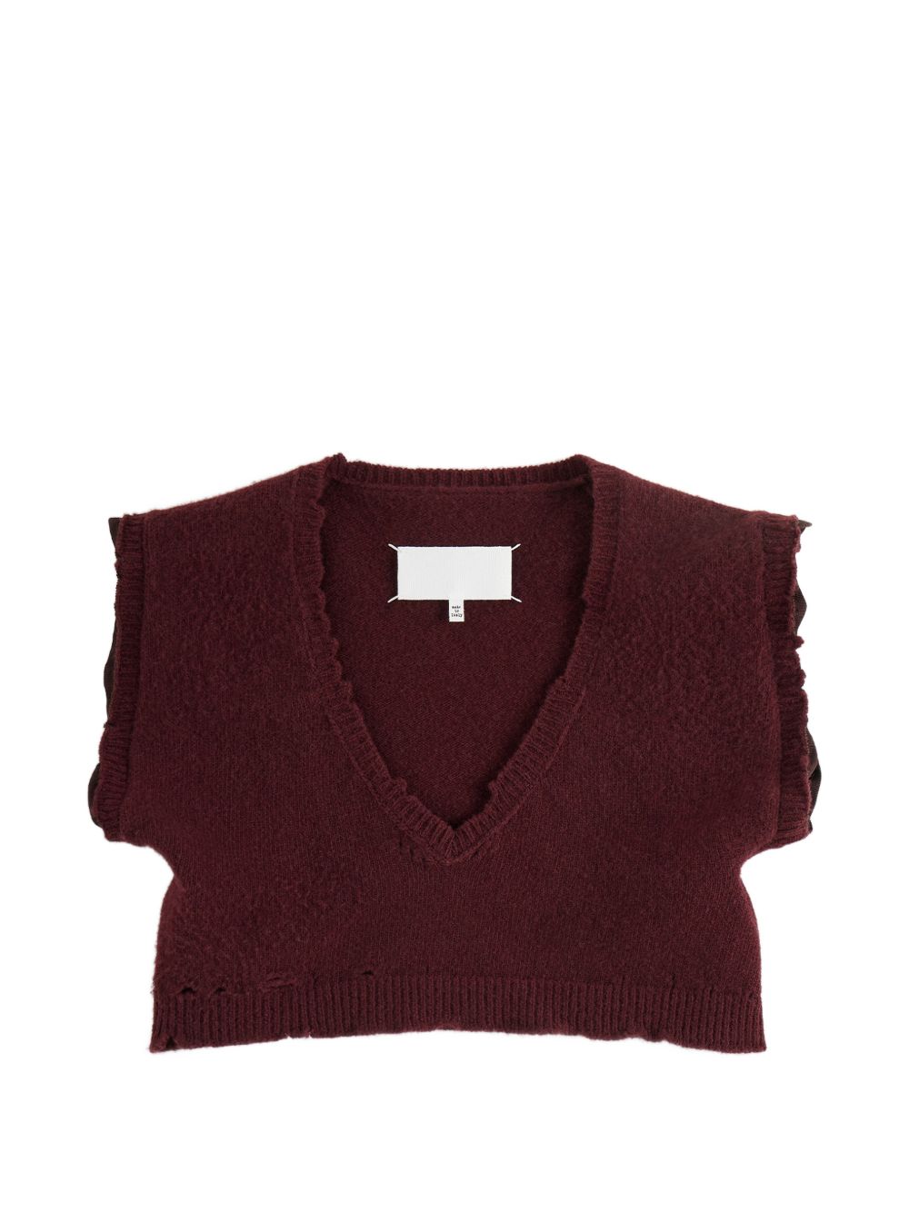 Maison Margiela Women Cotton Cropped Top MAISON MARGIELA