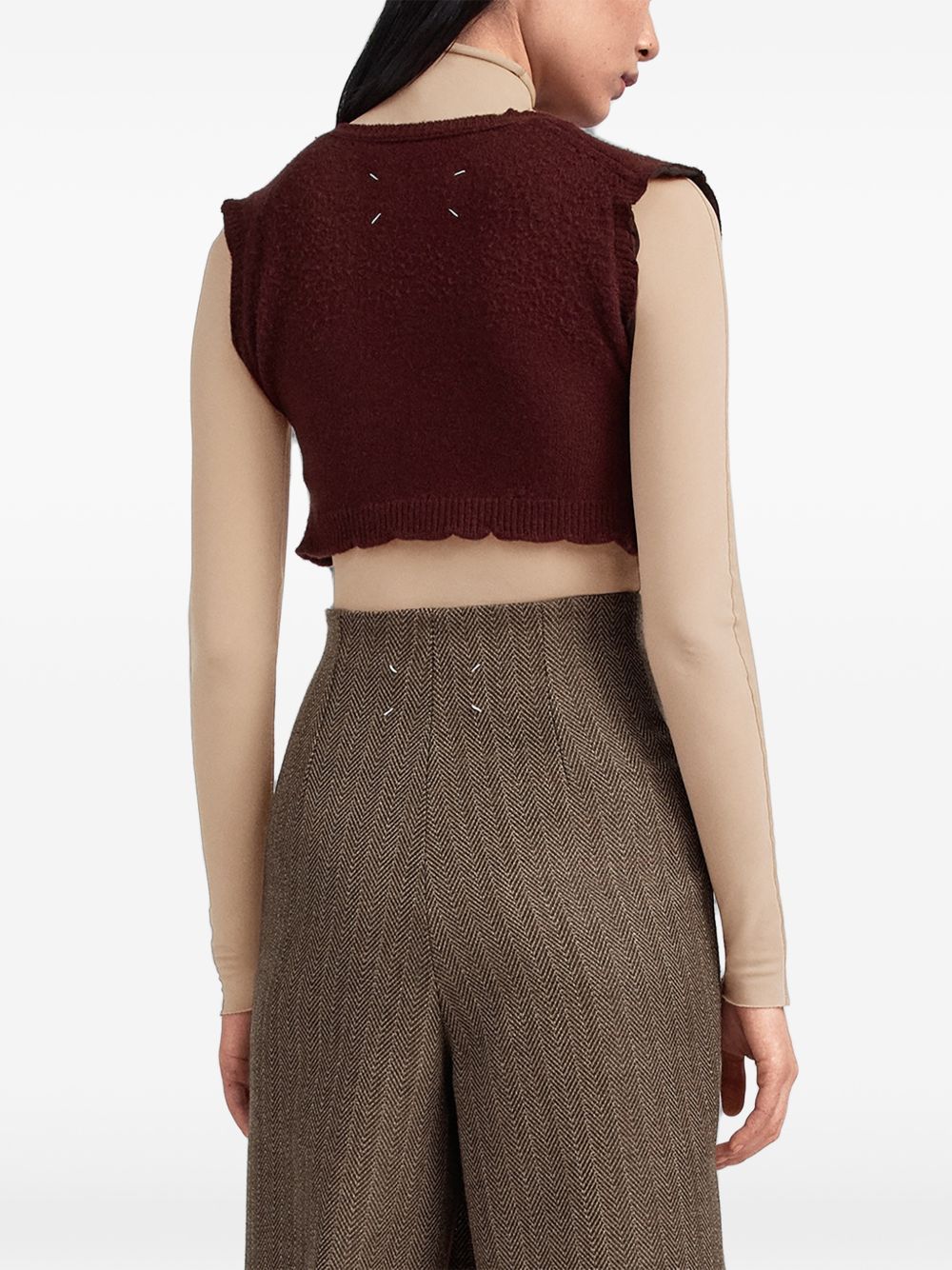 Maison Margiela Women Cotton Cropped Top MAISON MARGIELA