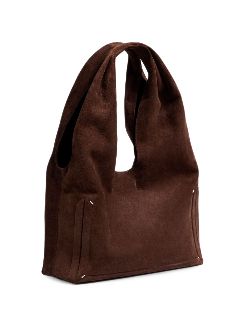 Maison Margiela Women Box Bag Suede Leather Shoulder Bag MAISON MARGIELA