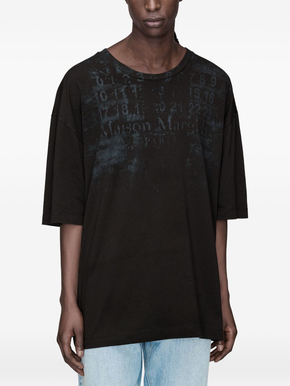 Maison Margiela Men Oversized Cotton T-Shirt MAISON MARGIELA