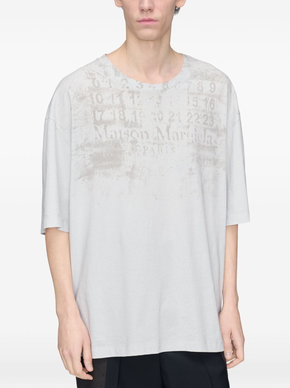 Maison Margiela Men Oversized Cotton T-Shirt MAISON MARGIELA