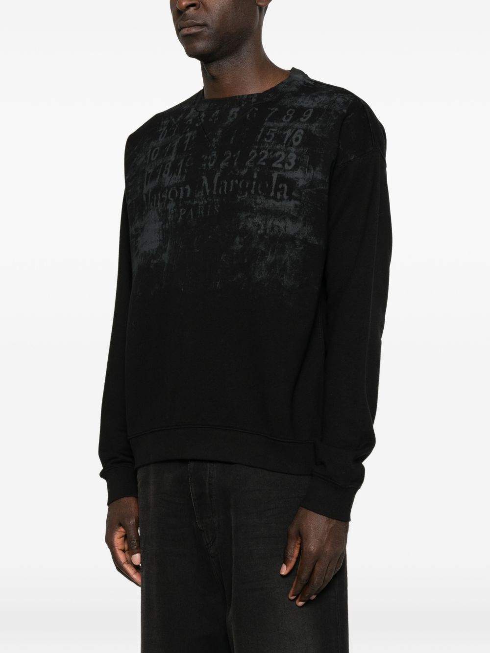 Maison Margiela Men Logo Cotton Sweathirt MAISON MARGIELA