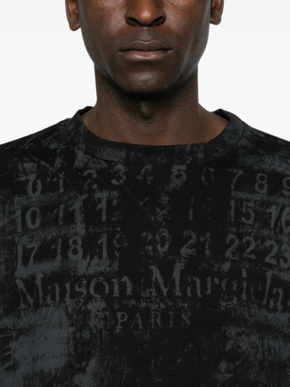 Maison Margiela Men Logo Cotton Sweathirt MAISON MARGIELA