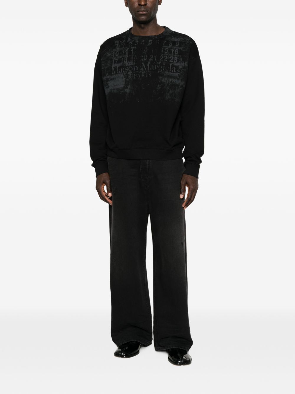 Maison Margiela Men Logo Cotton Sweathirt MAISON MARGIELA