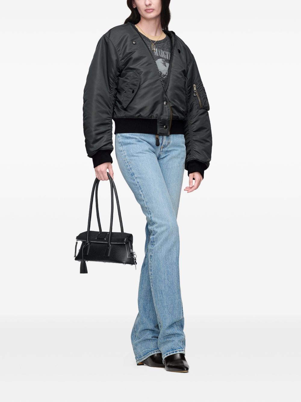 Maison Margiela Women Nylon Bomber Jacket MAISON MARGIELA