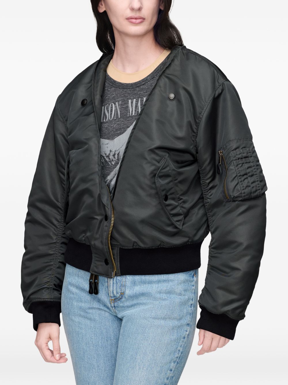 Maison Margiela Women Nylon Bomber Jacket MAISON MARGIELA