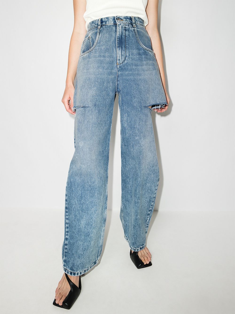 Maison Margiela Women Denim Cotton Jeans MAISON MARGIELA