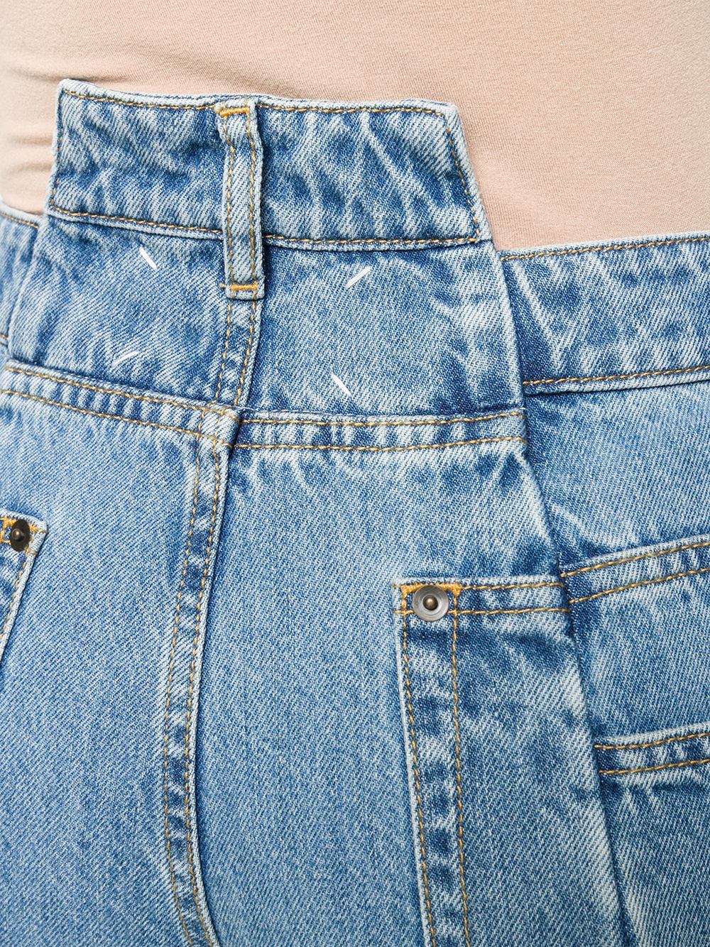 Maison Margiela Women Denim Cotton Jeans