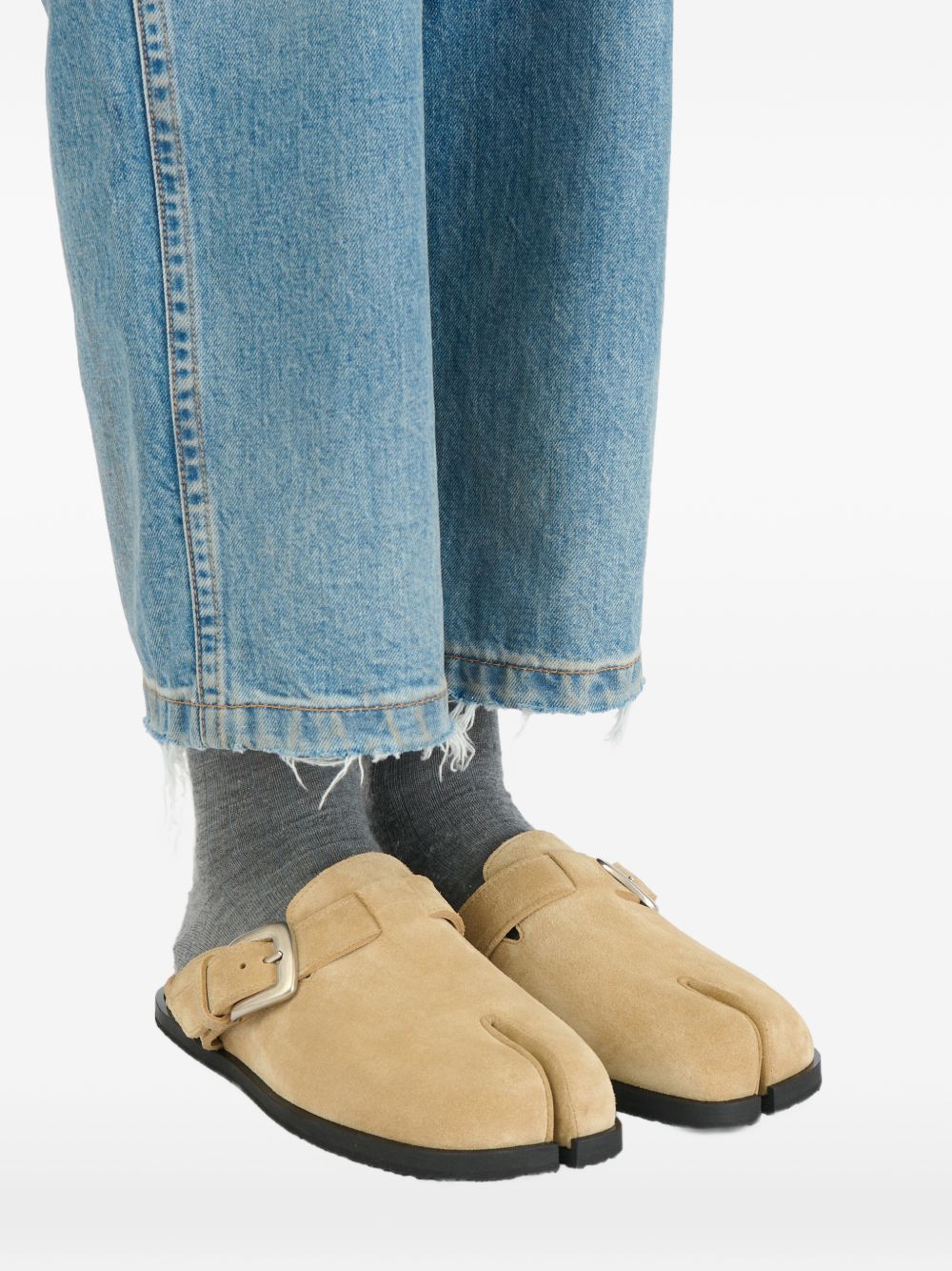 Maison Margiela Men Leather Slippers MAISON MARGIELA