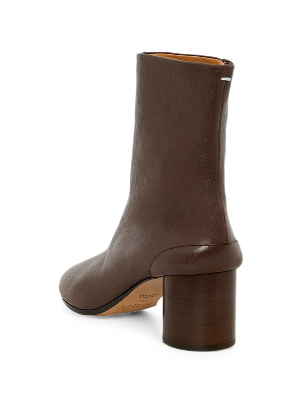 Maison Margiela Women Tabi Leather Ankle Boots