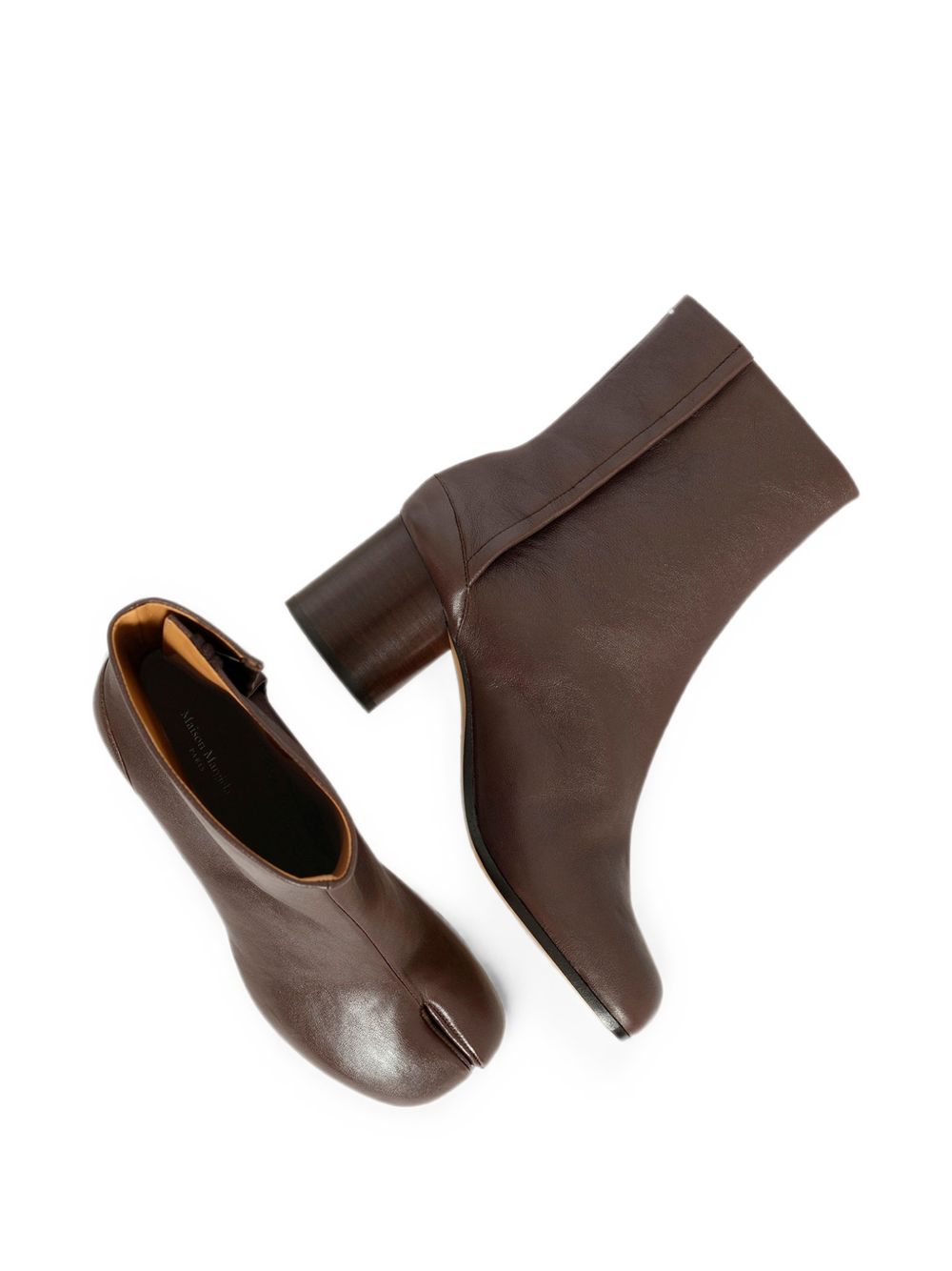 Maison Margiela Women Tabi Leather Ankle Boots