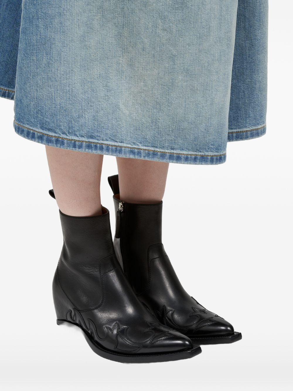 Maison Margiela Women Leahter Boots MAISON MARGIELA