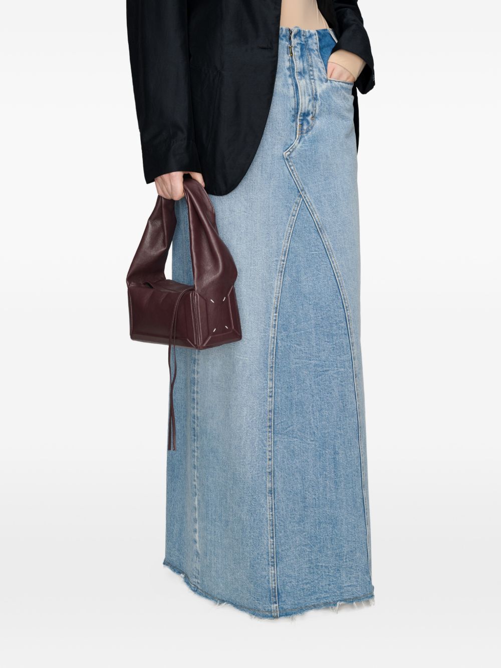 Maison Margiela Women Box Bag Small Leather Shoulder Bag MAISON MARGIELA