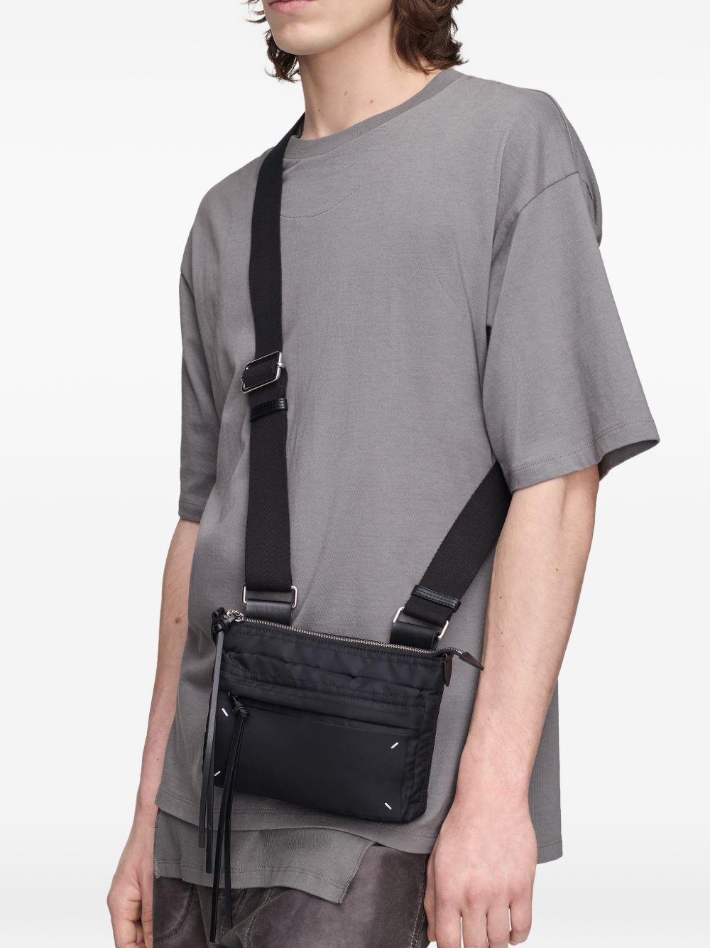 Maison Margiela Men Zip Line Crossbody Bag MAISON MARGIELA