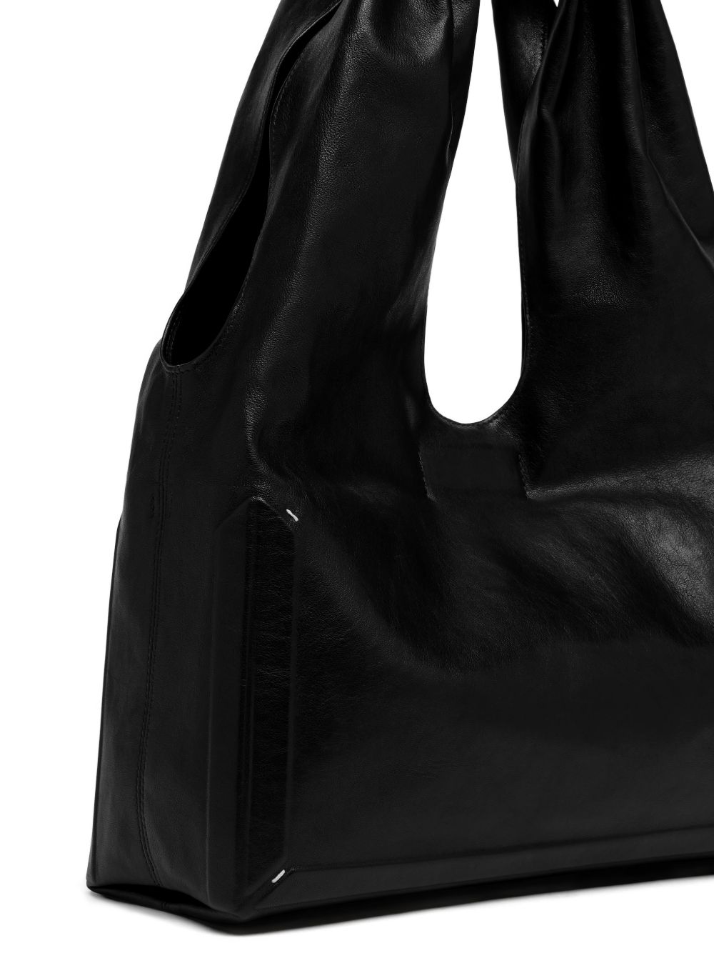 Maison Margiela Women Box Bag Medium Leather Shoulder Bag