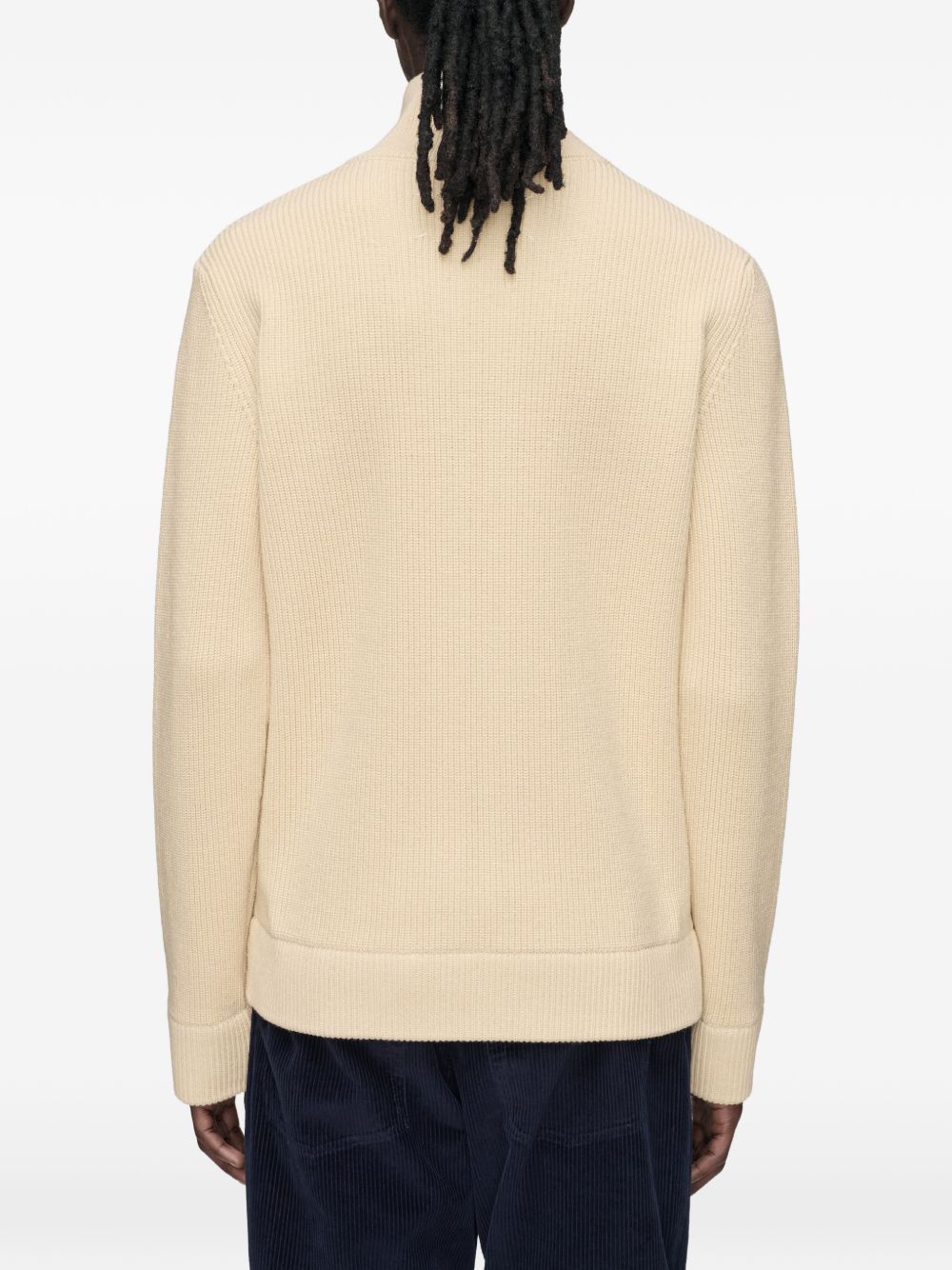Maison Margiela Men Wool Zipped Cardigan MAISON MARGIELA