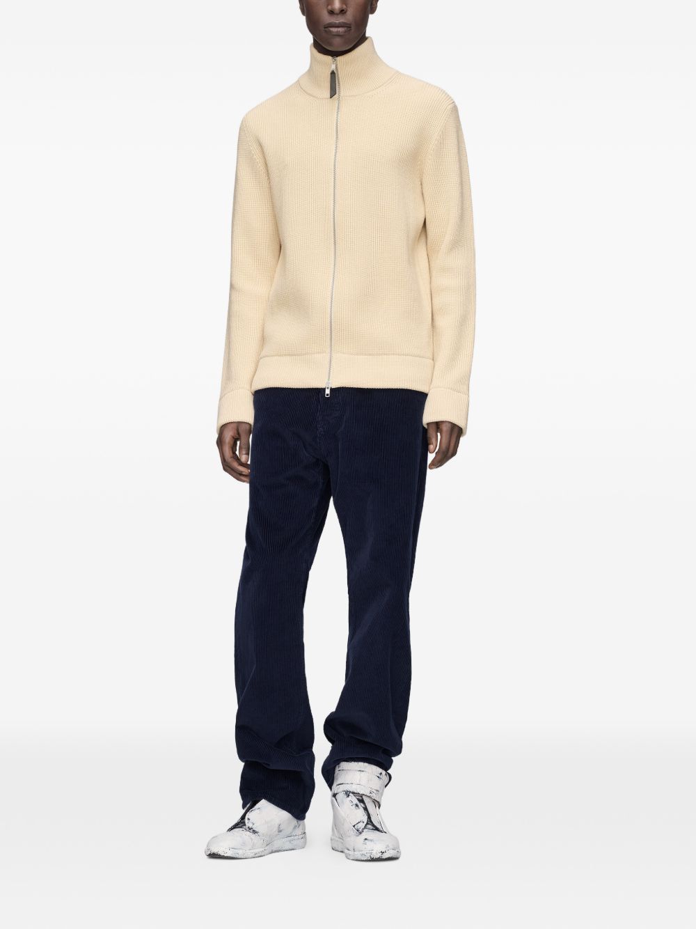 Maison Margiela Men Wool Zipped Cardigan MAISON MARGIELA