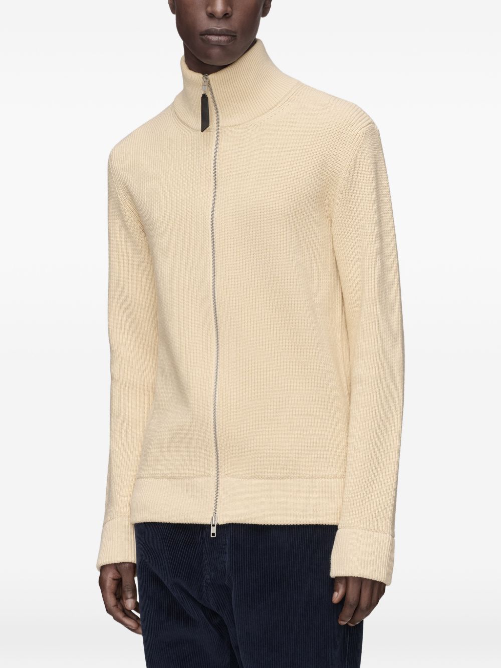 Maison Margiela Men Wool Zipped Cardigan MAISON MARGIELA