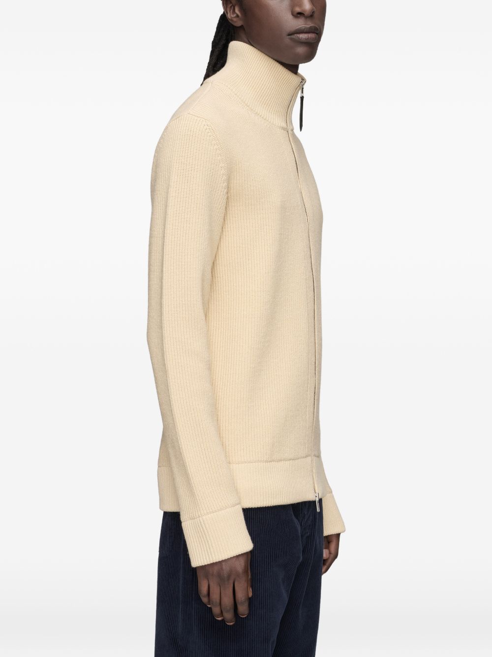 Maison Margiela Men Wool Zipped Cardigan MAISON MARGIELA