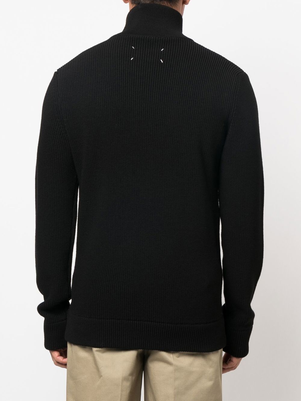 Maison Margiela Men Wool Zipped Cardigan MAISON MARGIELA