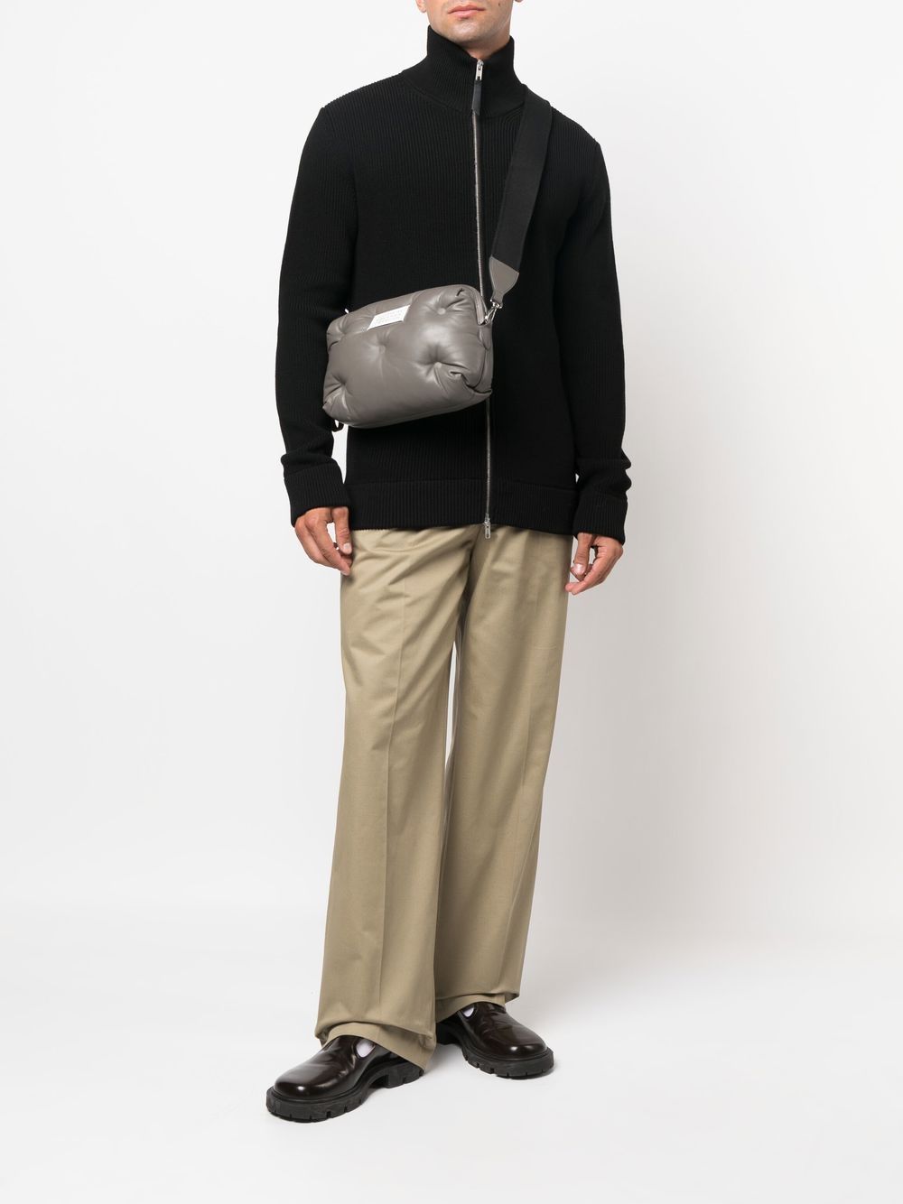 Maison Margiela Men Wool Zipped Cardigan MAISON MARGIELA