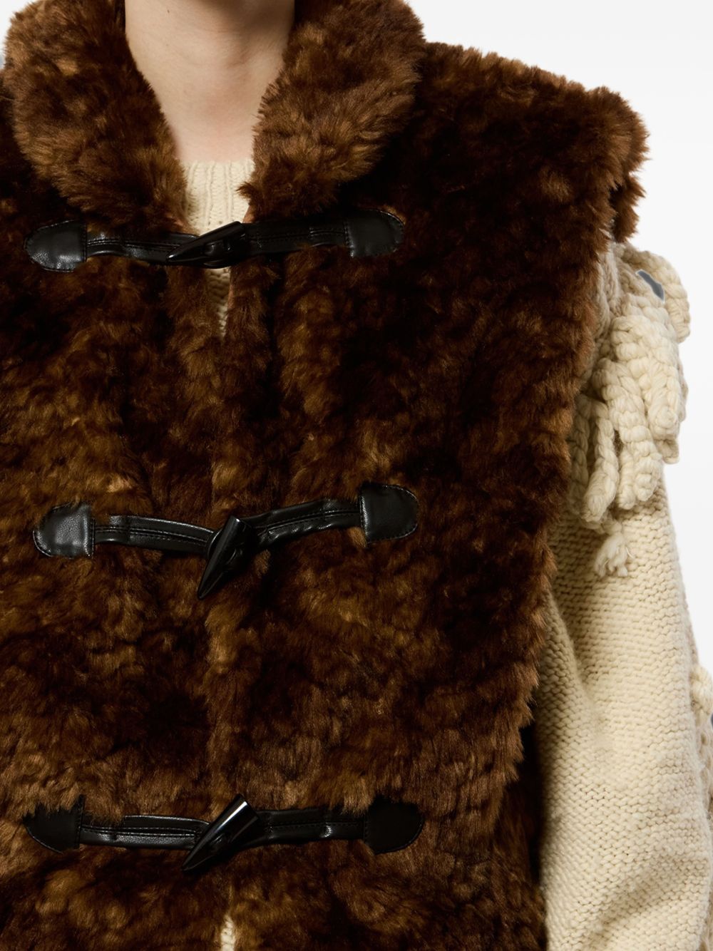Marant Etoile Women Jocya Faux Fur Vest ISABEL MARANT ETOILE