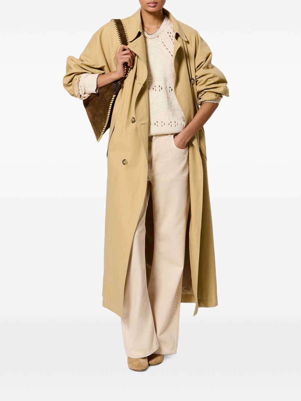 Marant Etoile Women Cacilda Double-Breasted Coat ISABEL MARANT ETOILE