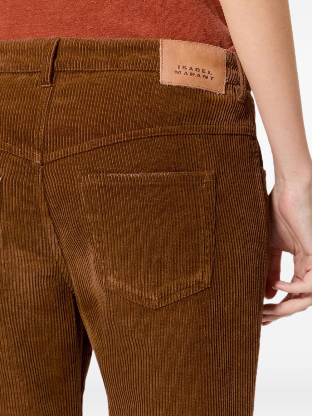 Marant Etoile Women Ruthie Cotton And Blend Trousers ISABEL MARANT ETOILE