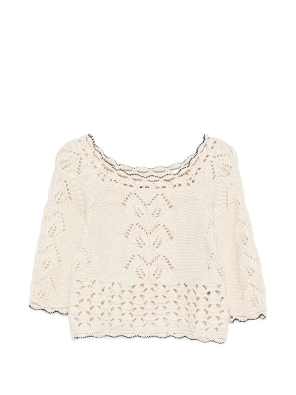Marant Etoile Women Lua Cotton And Wool Top ISABEL MARANT ETOILE