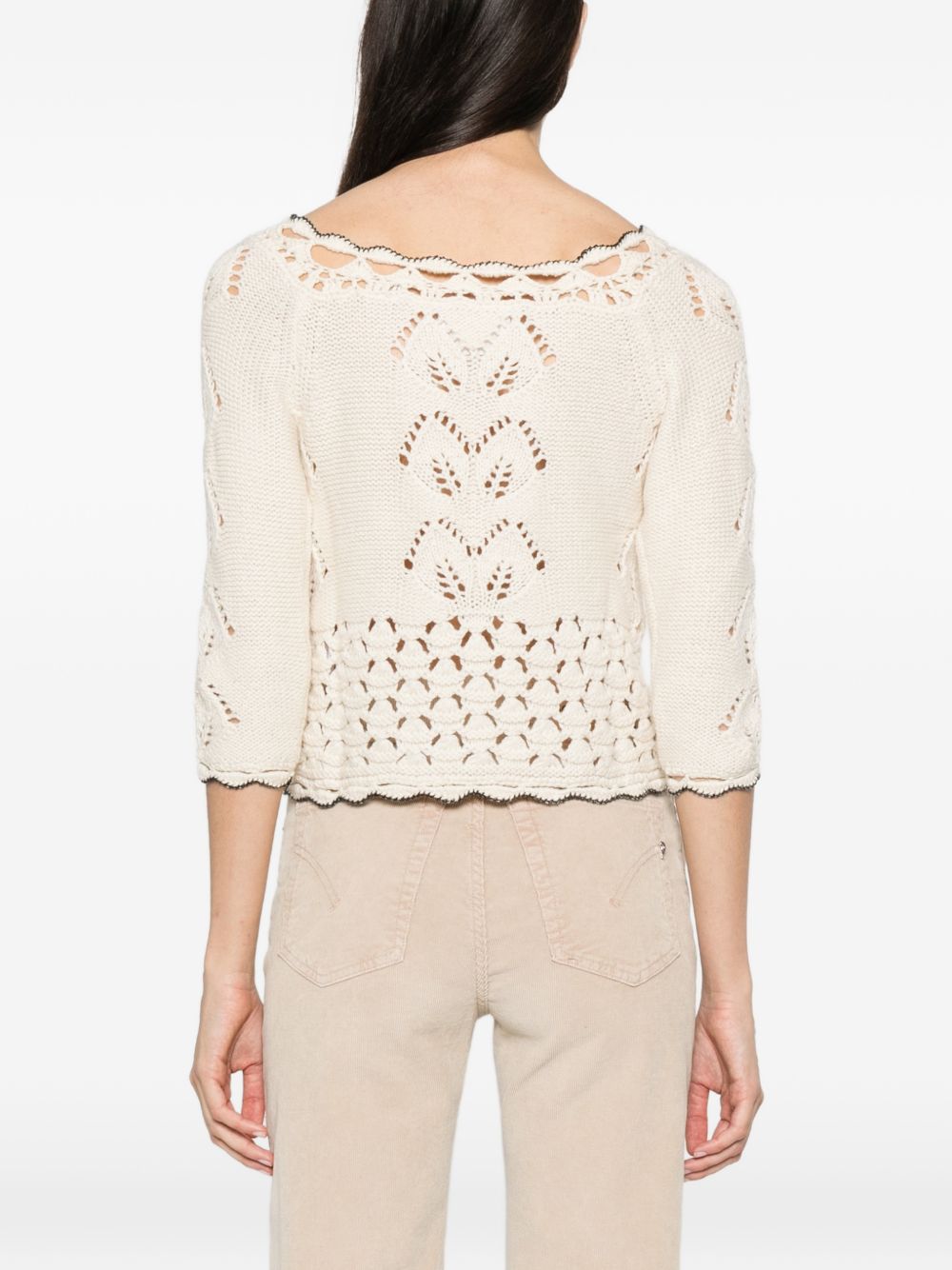 Marant Etoile Women Lua Cotton And Wool Top ISABEL MARANT ETOILE