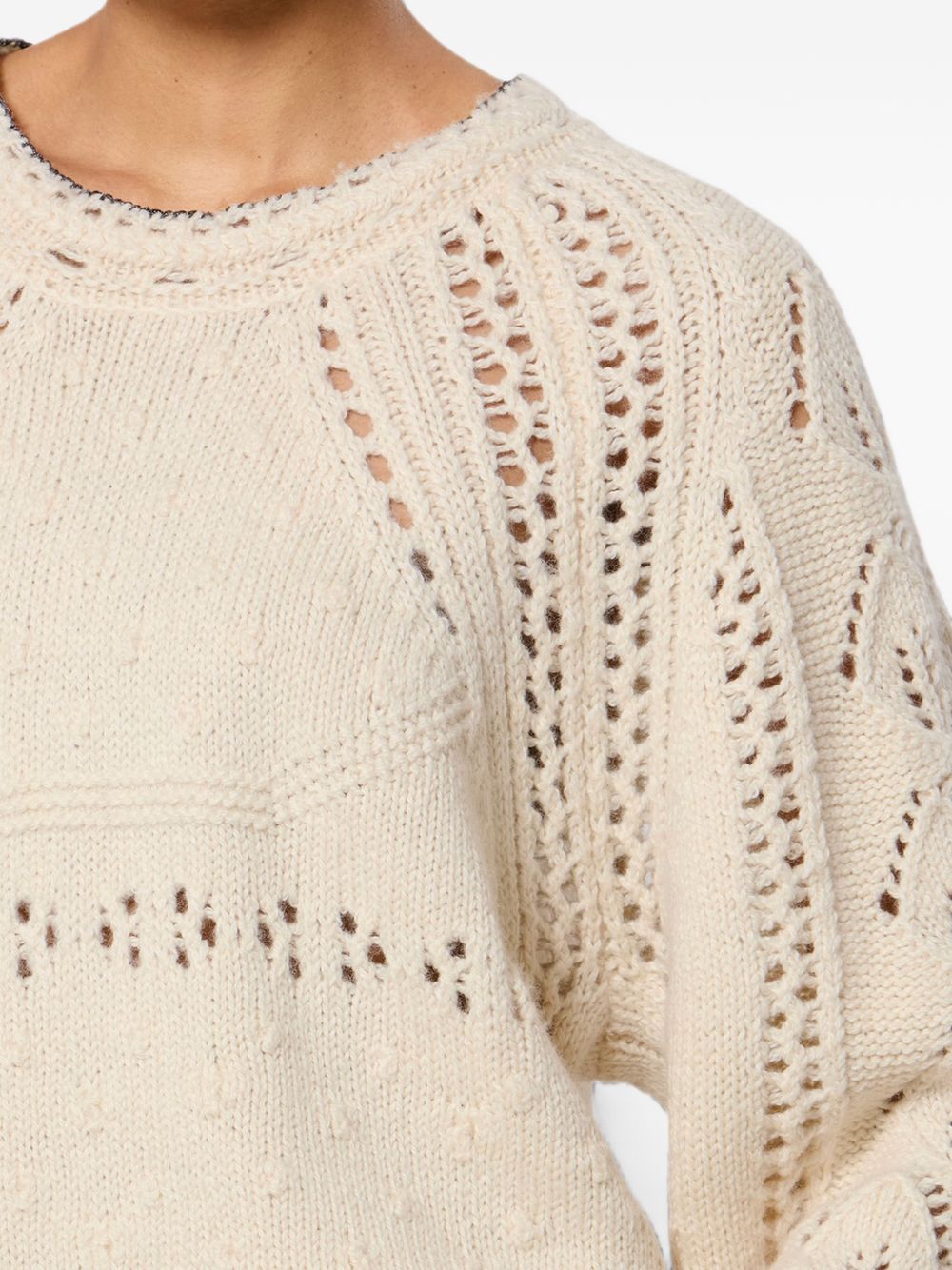 Marant Etoile Women Luce Wool And Cotton Sweater ISABEL MARANT ETOILE