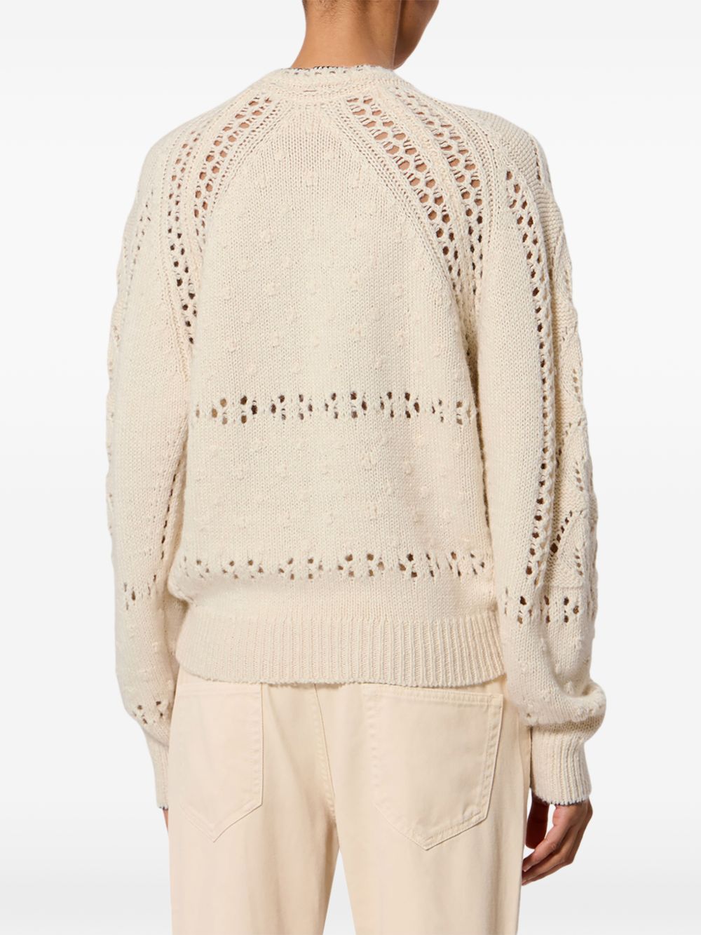 Marant Etoile Women Luce Wool And Cotton Sweater ISABEL MARANT ETOILE
