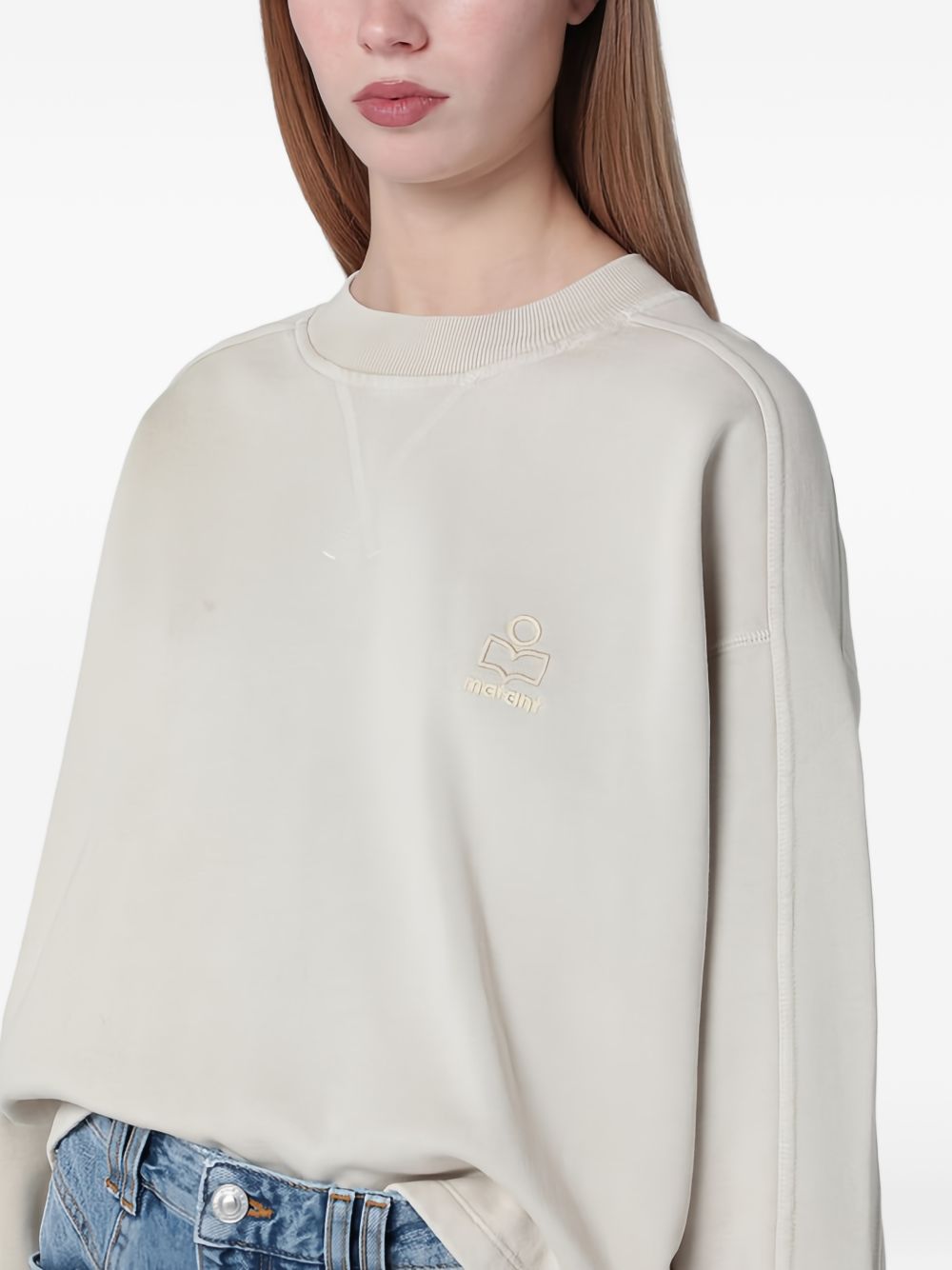 Marant Etoile Women Sunny Cotton Sweatshirt ISABEL MARANT ETOILE