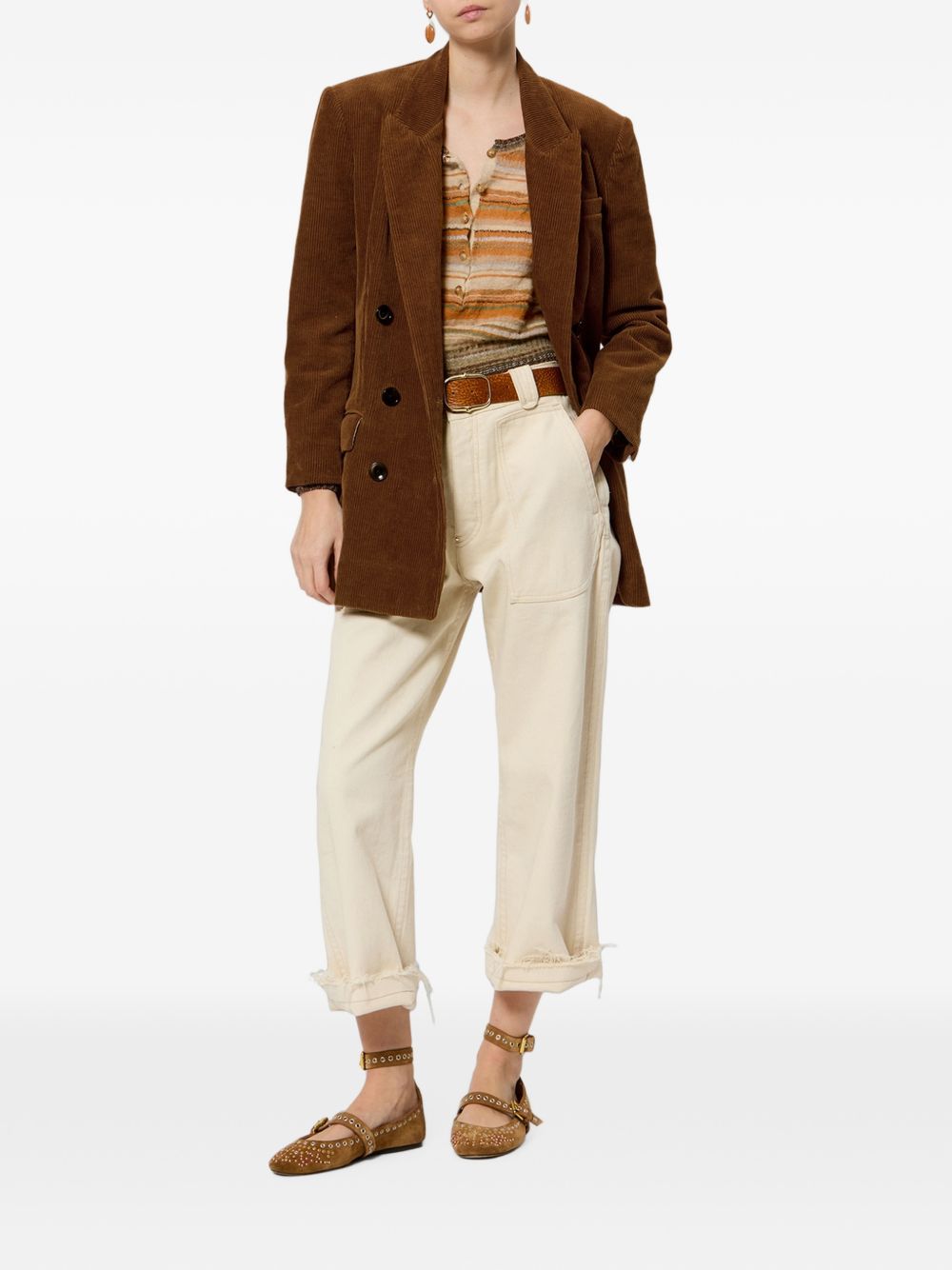 Marant Etoile Women Rasma Cotton And Linen Jacket ISABEL MARANT ETOILE