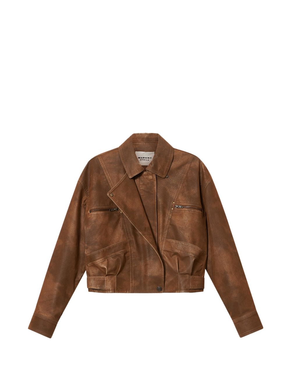 Marant Etoile Women Belma Faux Leather Jacket ISABEL MARANT ETOILE