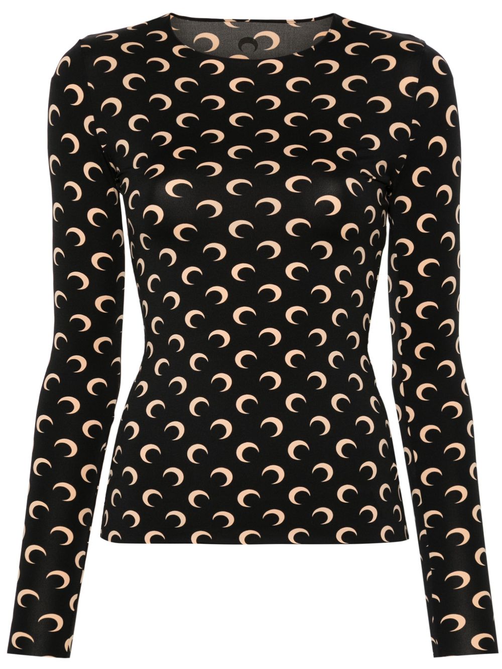 Marine Serre Women Moon Print Top MARINE SERRE
