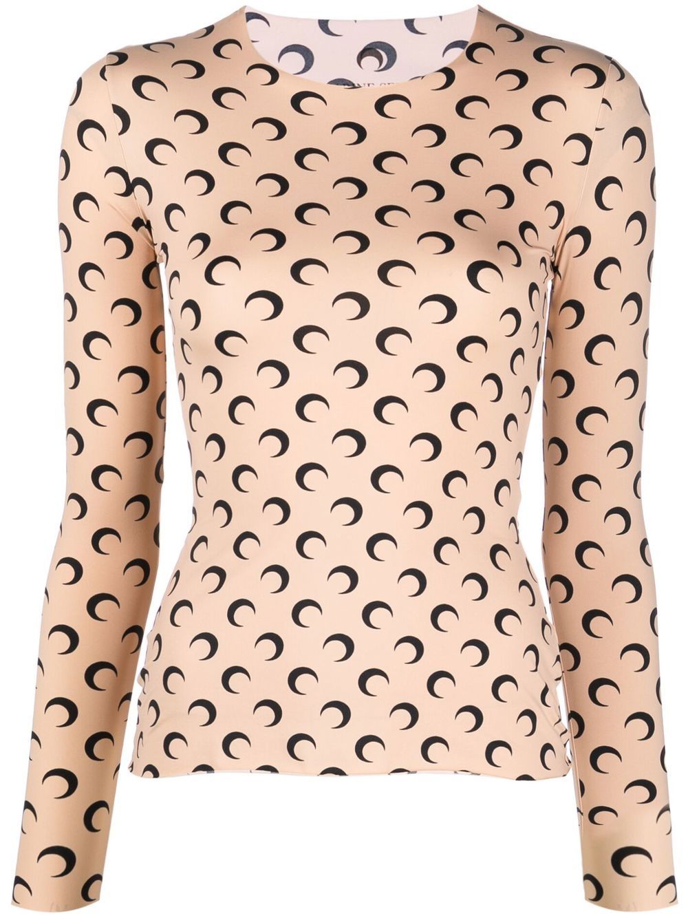 Marine Serre Women Moon Print Top MARINE SERRE
