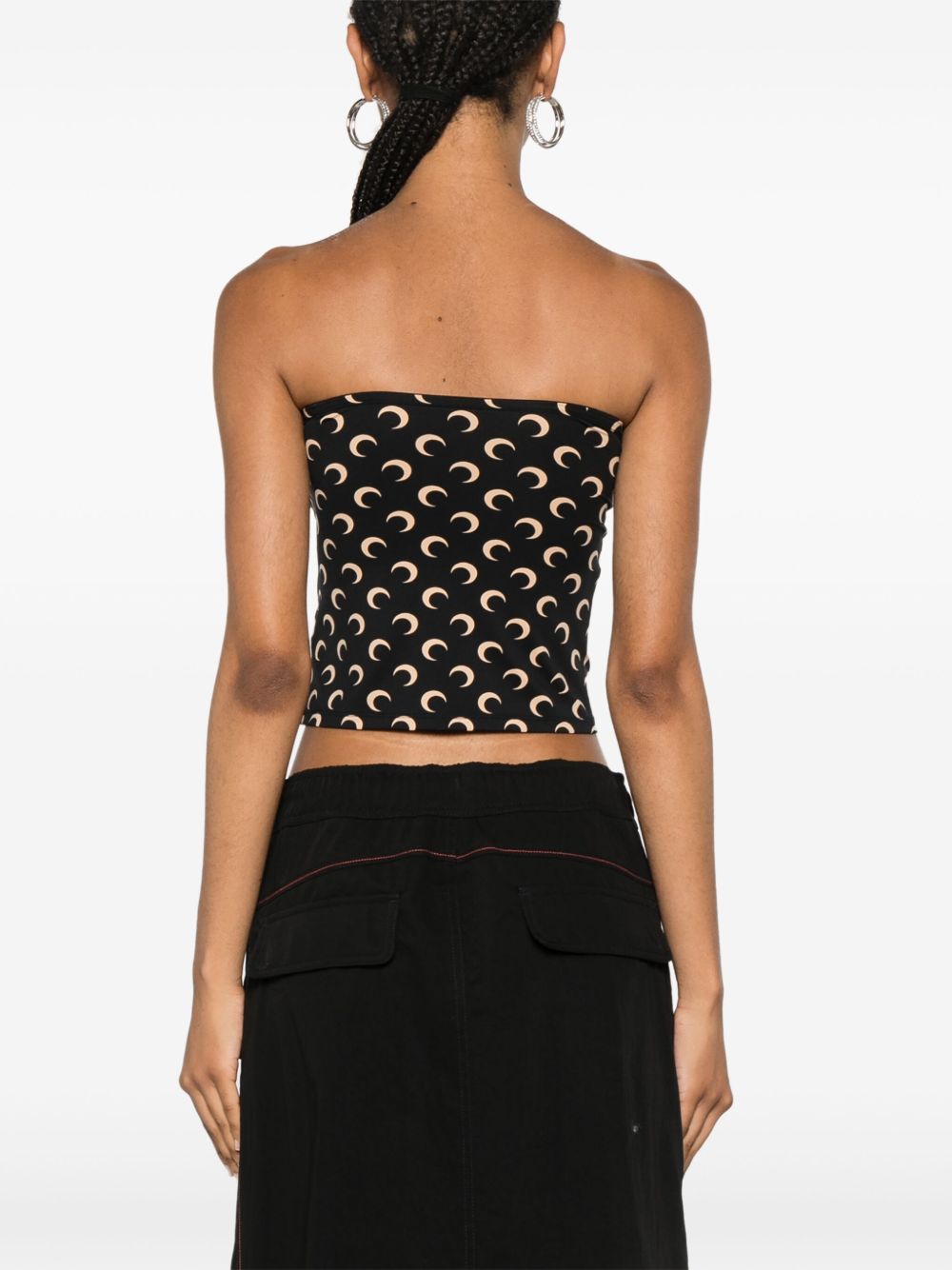 Marine Serre Women Moon Print Top MARINE SERRE