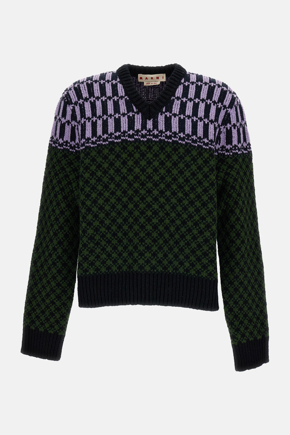 Marni Men Geometric Pattern Knitwear MARNI