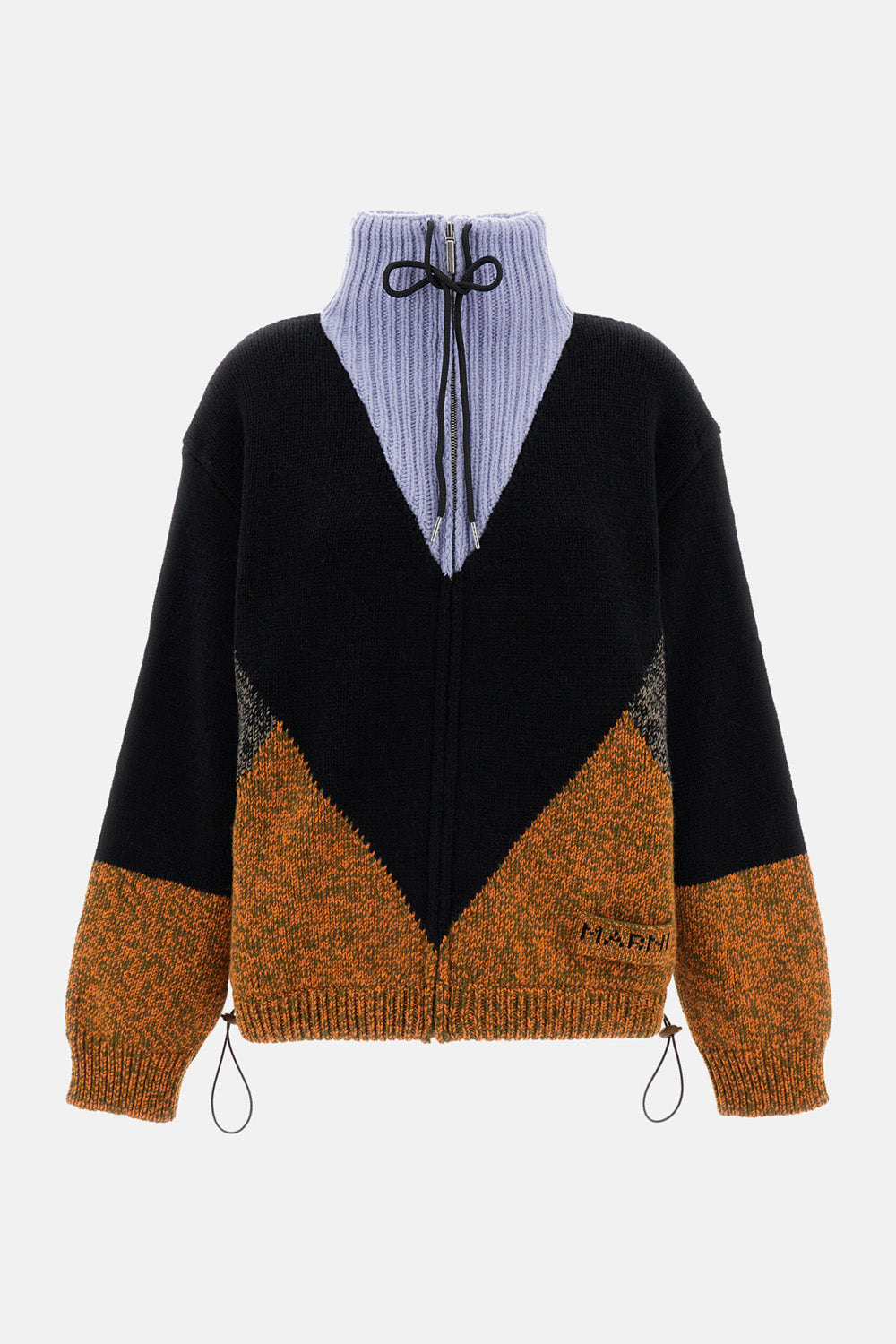 Marni Women Wool And Cashmere Zip Jacket MARNI
