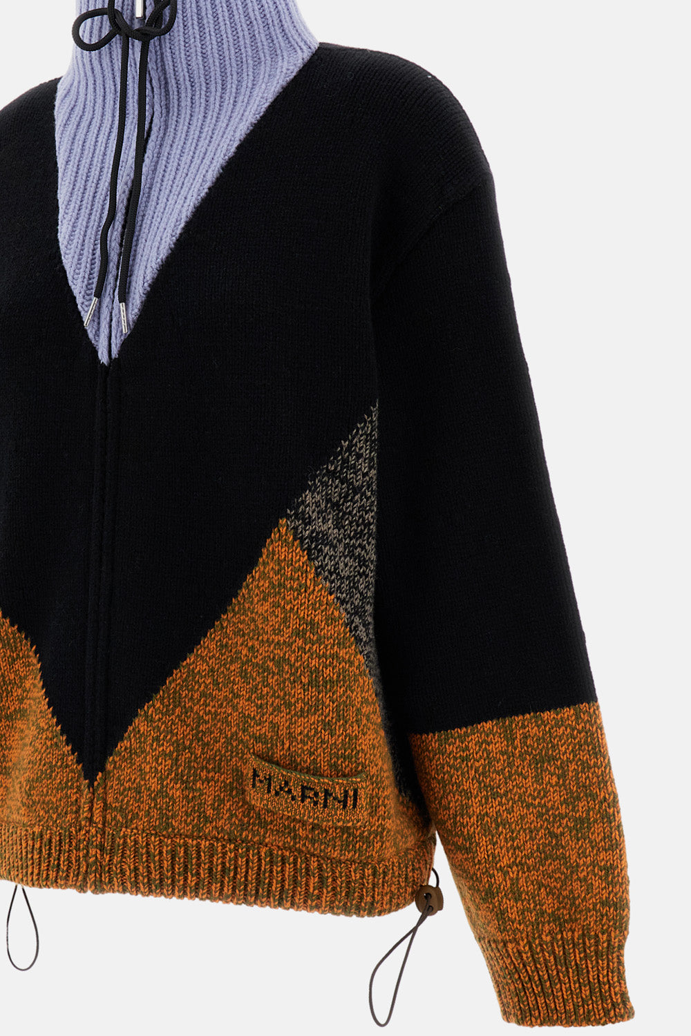 Marni Women Wool And Cashmere Zip Jacket MARNI