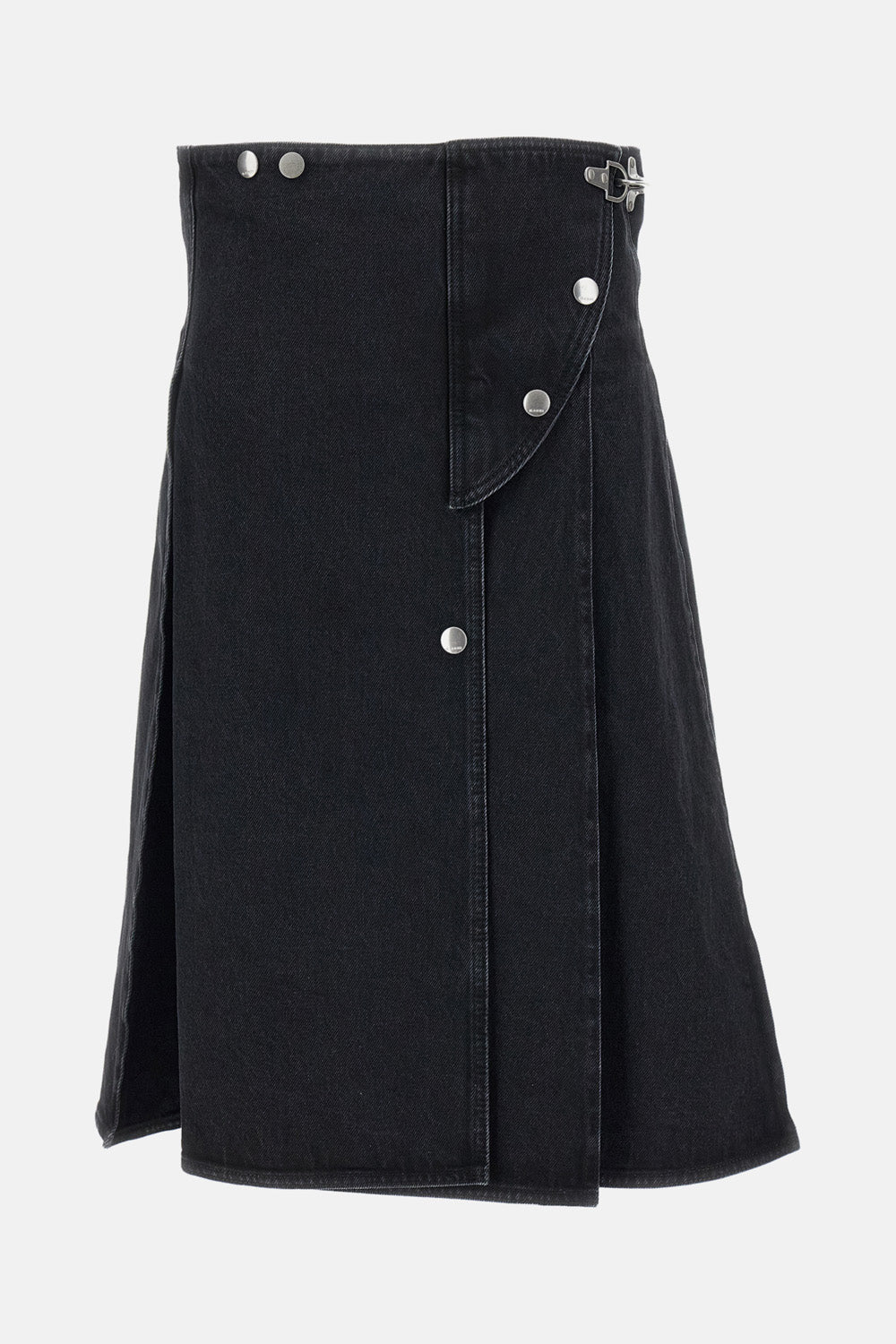 Marni Women Wrap Denim Midi Skirt MARNI