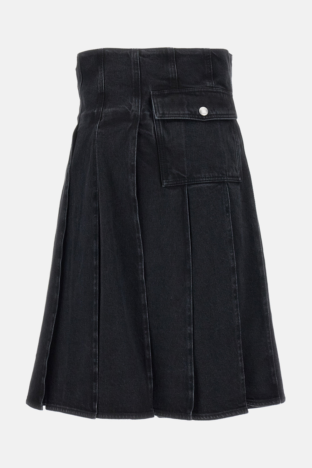 Marni Women Wrap Denim Midi Skirt MARNI