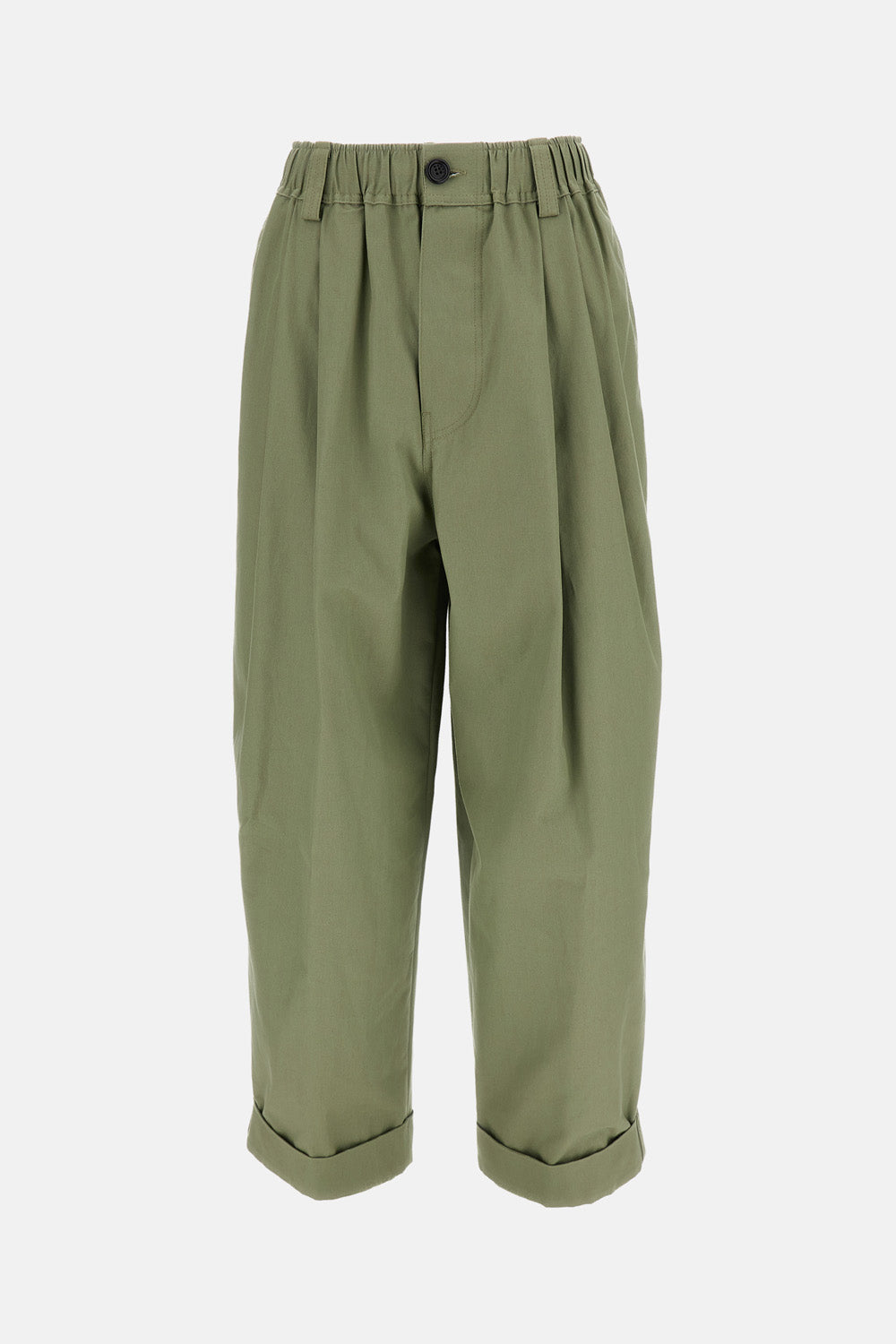 Marni Women Wide Lege Canvas Trousers MARNI