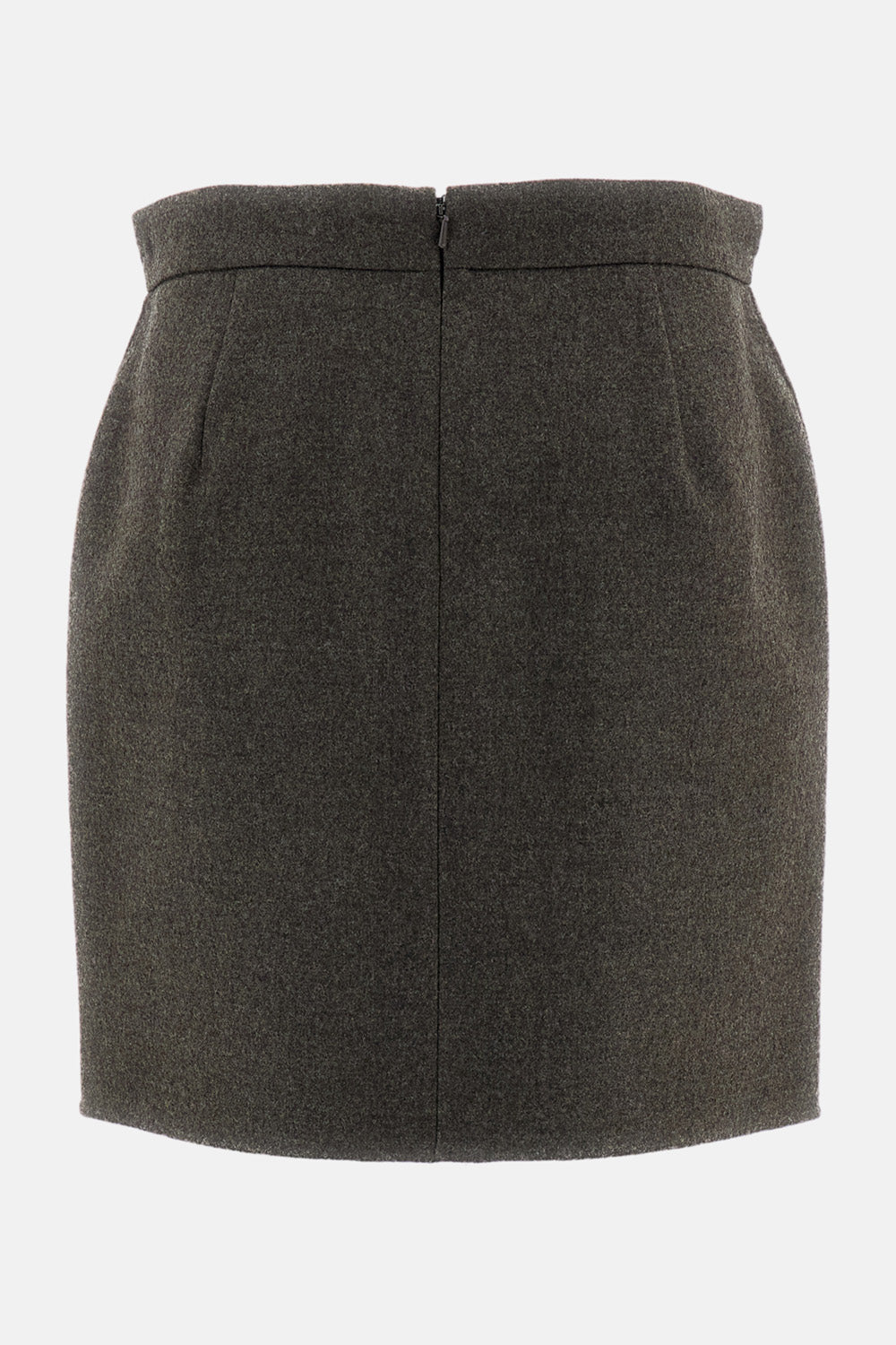 Max Mara Women Short Pure Felted Wool Skirt MAX MARA