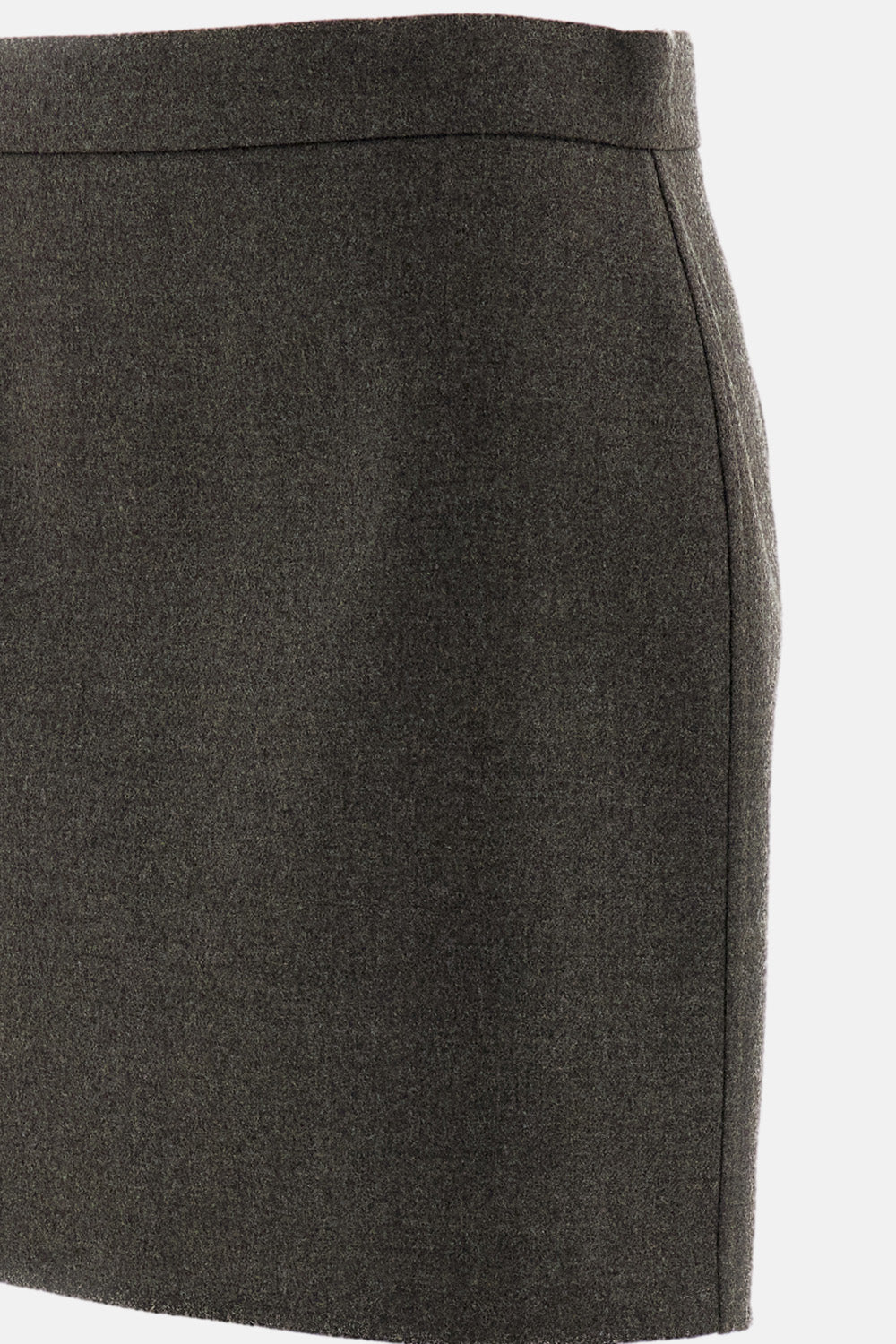 Max Mara Women Short Pure Felted Wool Skirt MAX MARA